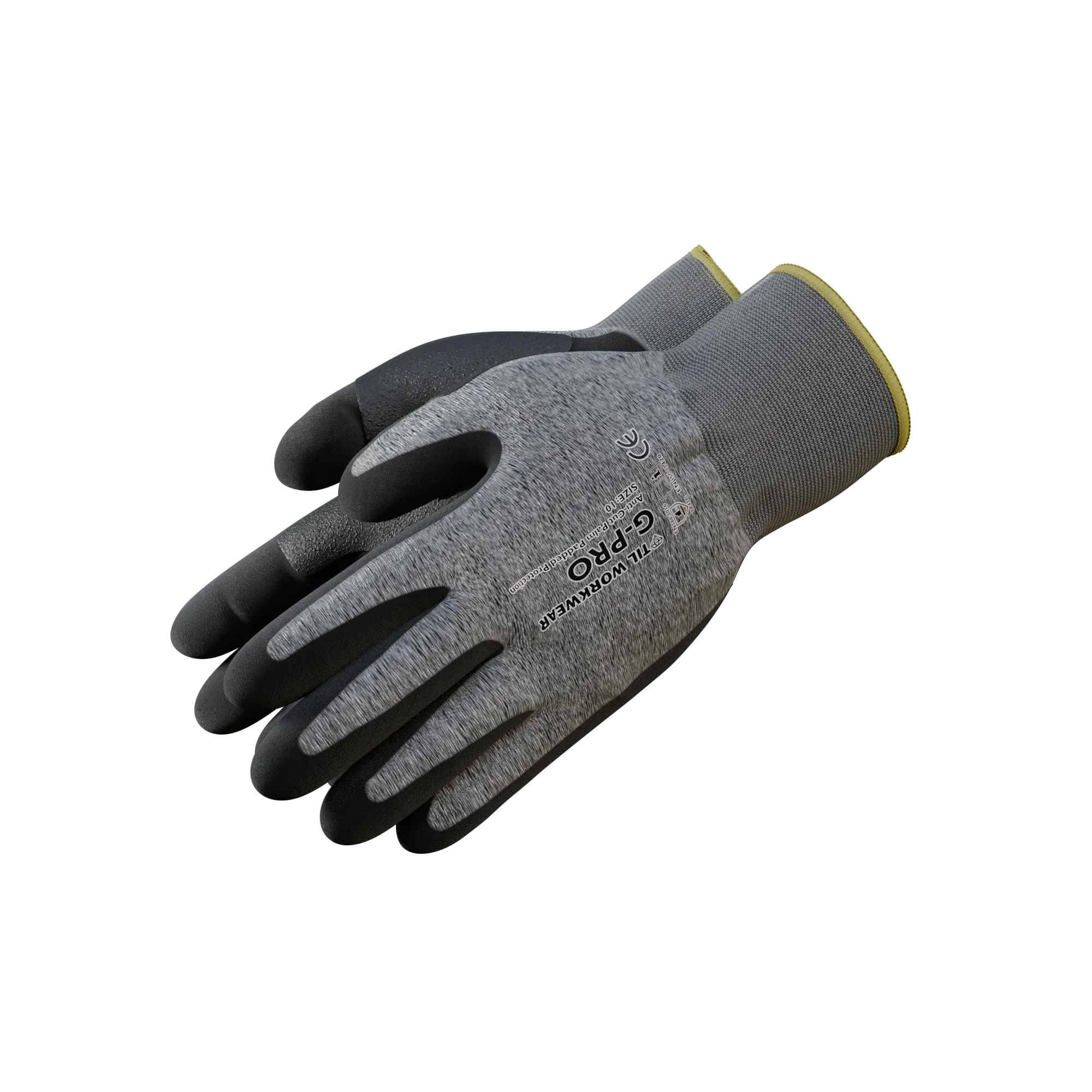 G-PRO Double Layered Palm Coated Cut-Resistant Gloves