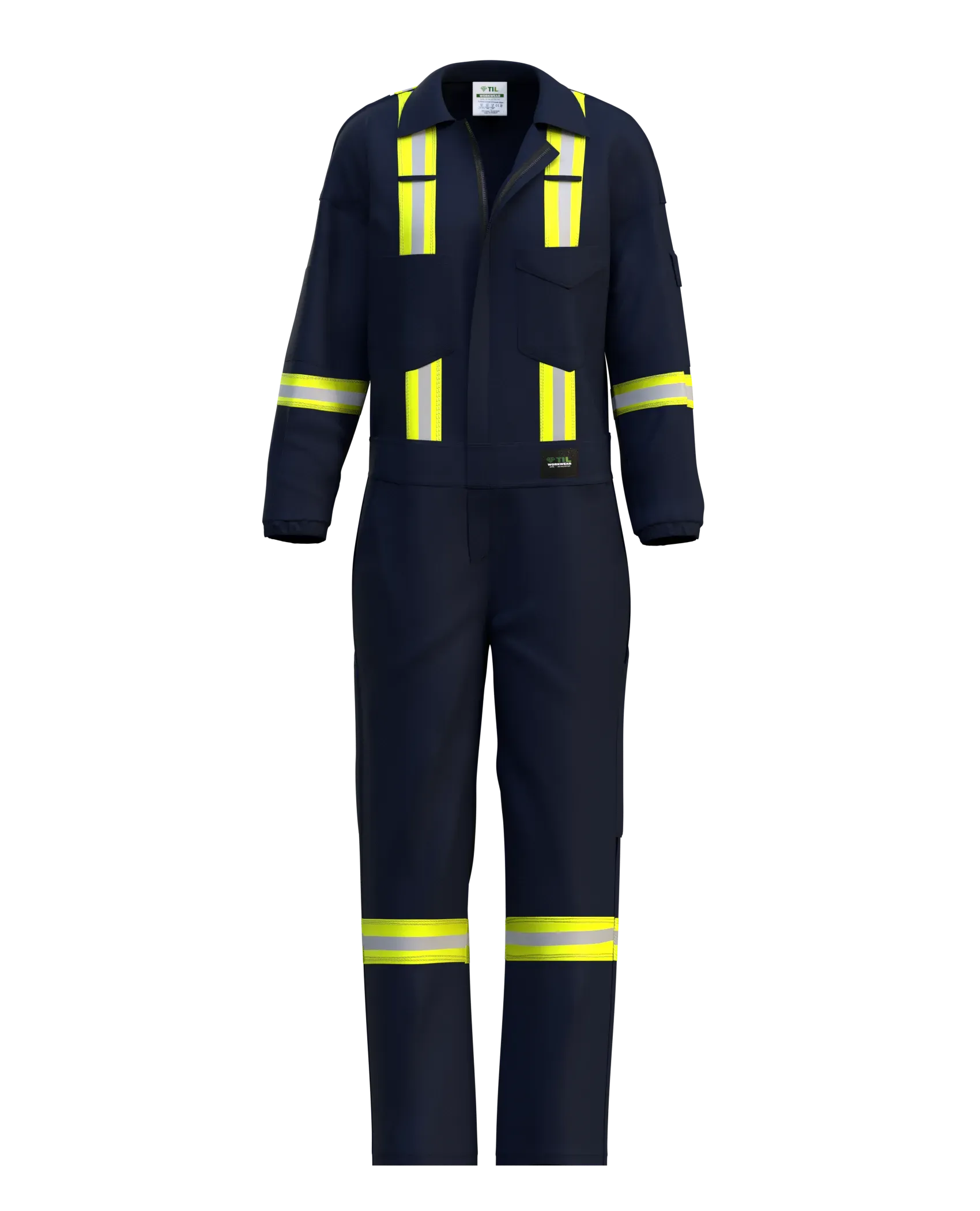 Pistine FR Hi-Vis Reflective Coverall